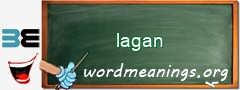 WordMeaning blackboard for lagan